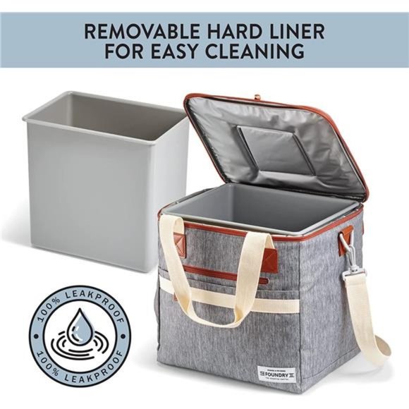 24-Can Soft Cooler Bag Insulated Leak Proof, Insulated, Portable Soft Cooler - Picture 4 of 6